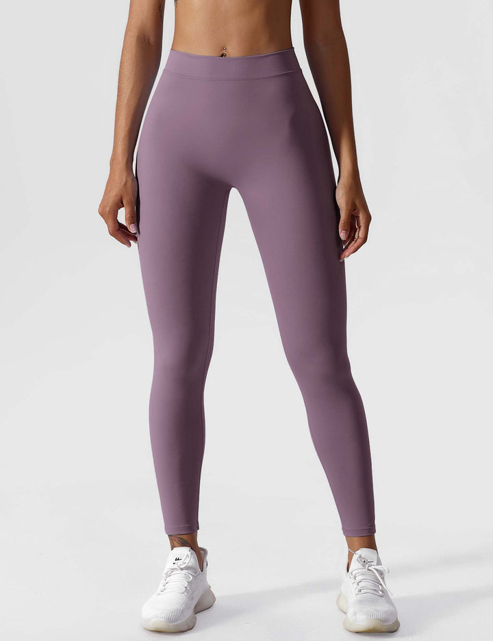 Elastyczne legginsy push up damskie wysoki stan fitness