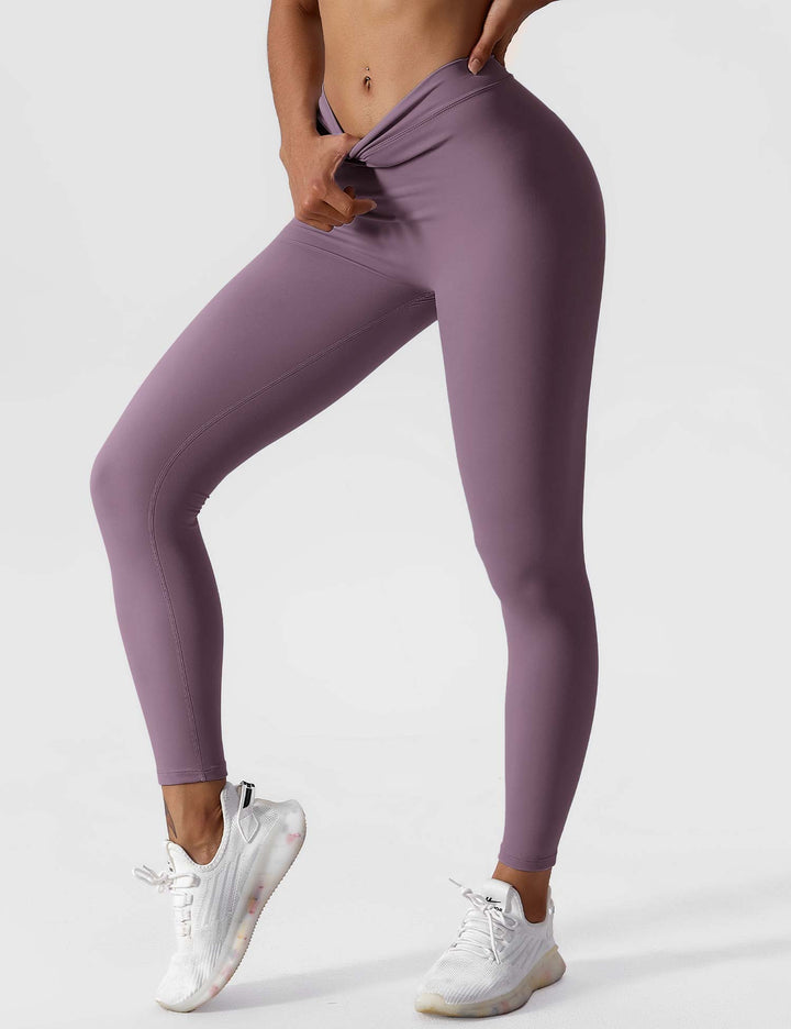 Elastyczne legginsy push up damskie wysoki stan fitness