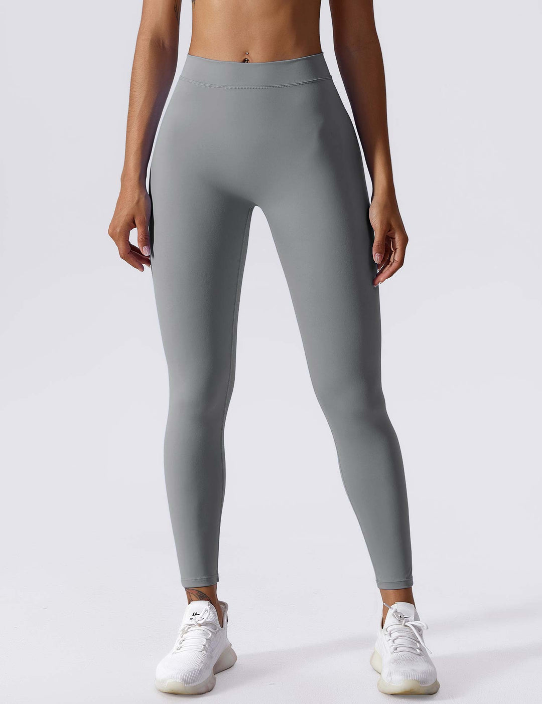 Elastyczne legginsy push up damskie wysoki stan fitness