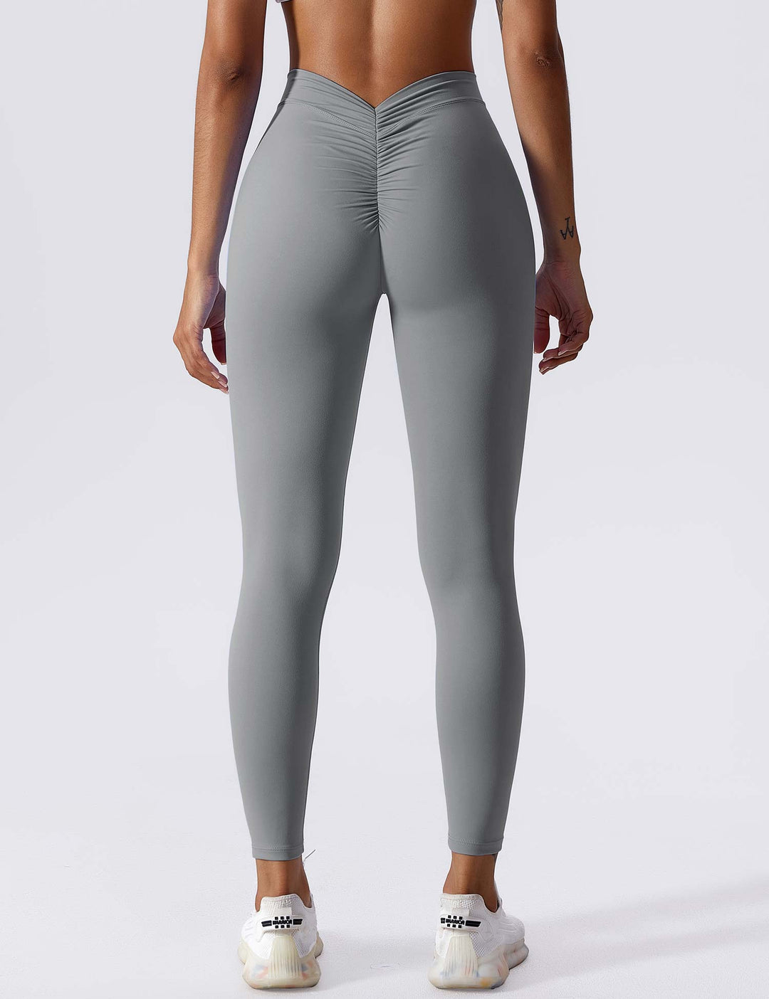 Elastyczne legginsy push up damskie wysoki stan fitness