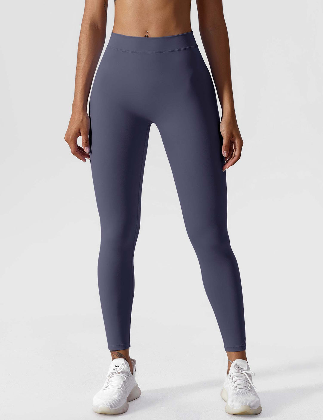 Elastyczne legginsy push up damskie wysoki stan fitness
