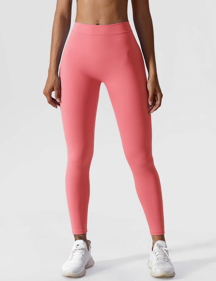 Elastyczne legginsy push up damskie wysoki stan fitness