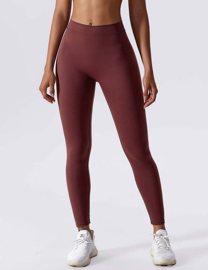 Elastyczne legginsy push up damskie wysoki stan fitness
