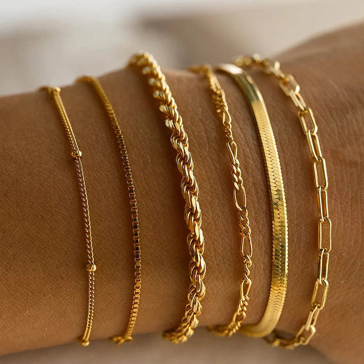 Zestaw 6 Stylowych Bracelets – Amélie
