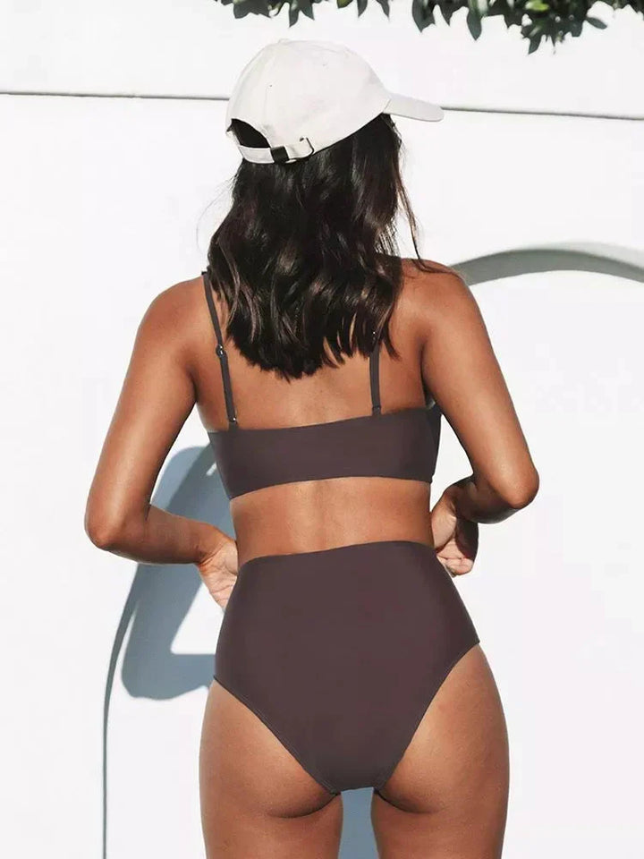 Zestaw bikini z wysokim stanem – Eliva