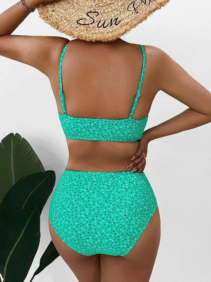 Zestaw bikini z wysokim stanem – Eliva