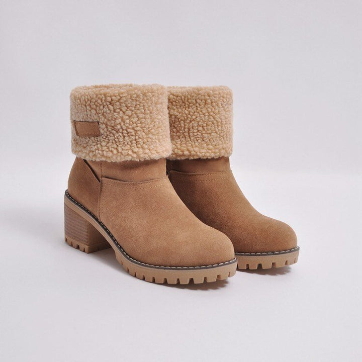 Zimowe buty z obcasem - Sophia Winterboots