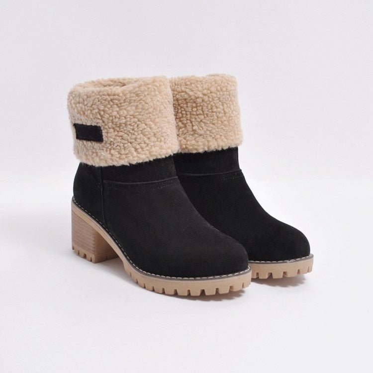 Zimowe buty z obcasem - Sophia Winterboots