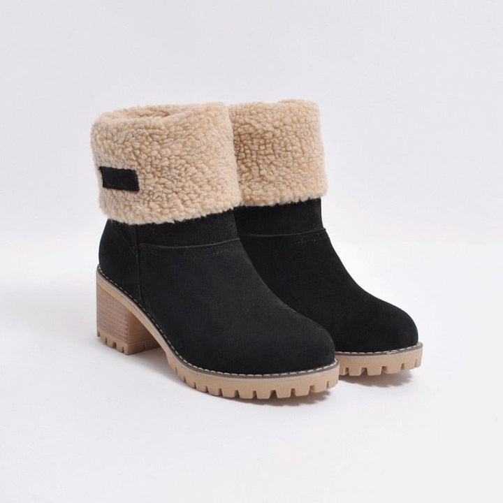 Zimowe buty z obcasem - Sophia Winterboots