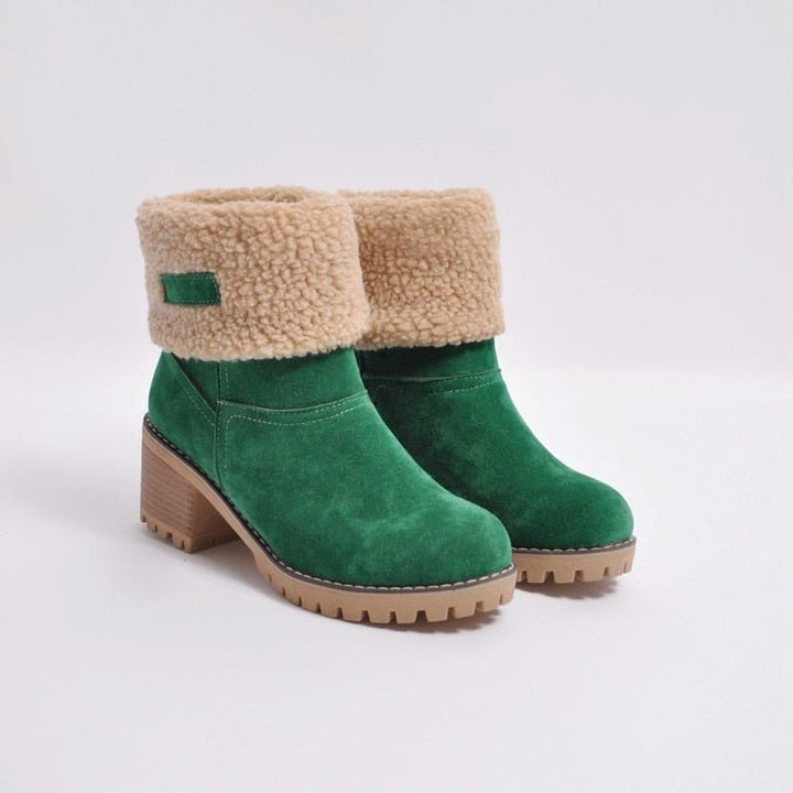 Zimowe buty z obcasem - Sophia Winterboots